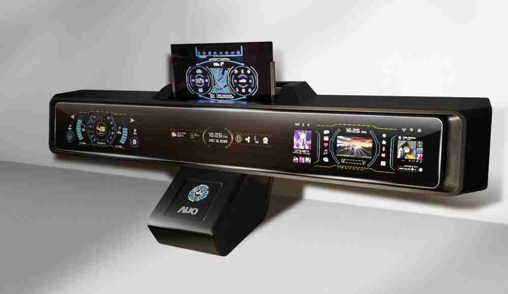 尊龙集团Micro LED沉浸式车舱显示方案结合 可卷式、、可伸缩的Micro LED应用并可呈现不同的质感纹路，，展现人性化设计