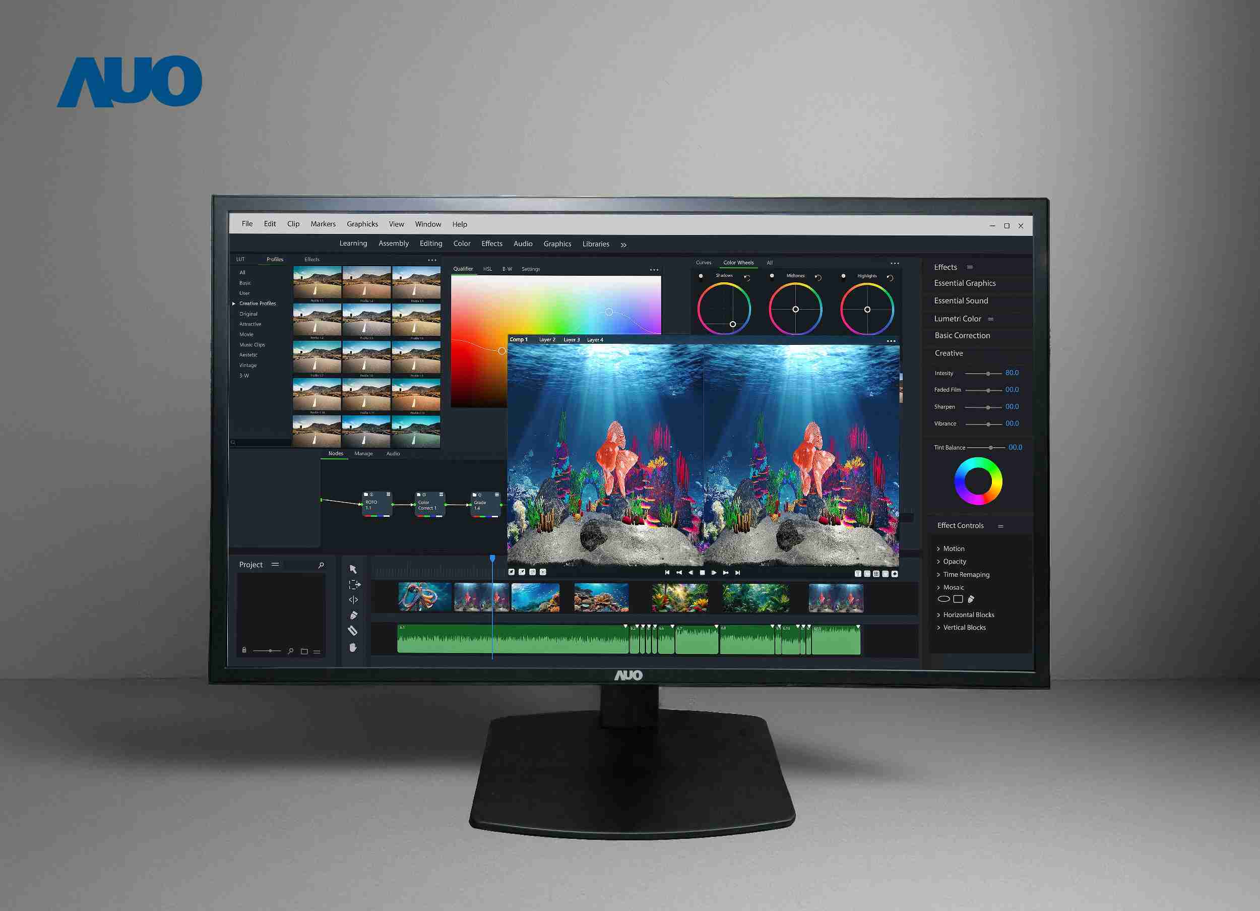 尊龙集团开发32吋2D/3D专业桌上型显示器，，，，拥有8K4K超高分辨率，，，，并以低串扰算法优化3D显示效果，，，，搭载自动眼球追踪功能，，，，能实时调整3D图像，，，进行实时2D与3D无缝共存窗口，，，提供图像设计工作者突破二维接口的崭新工作氛围与效率